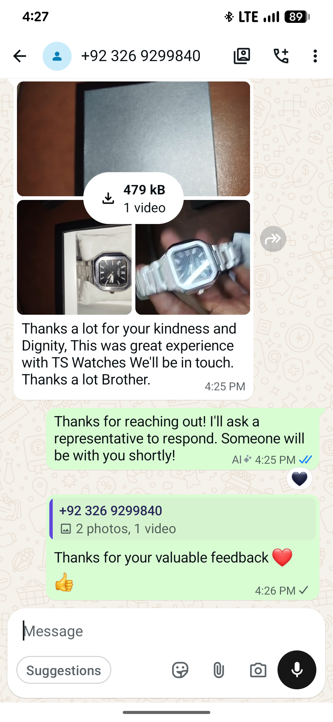 Customer Review