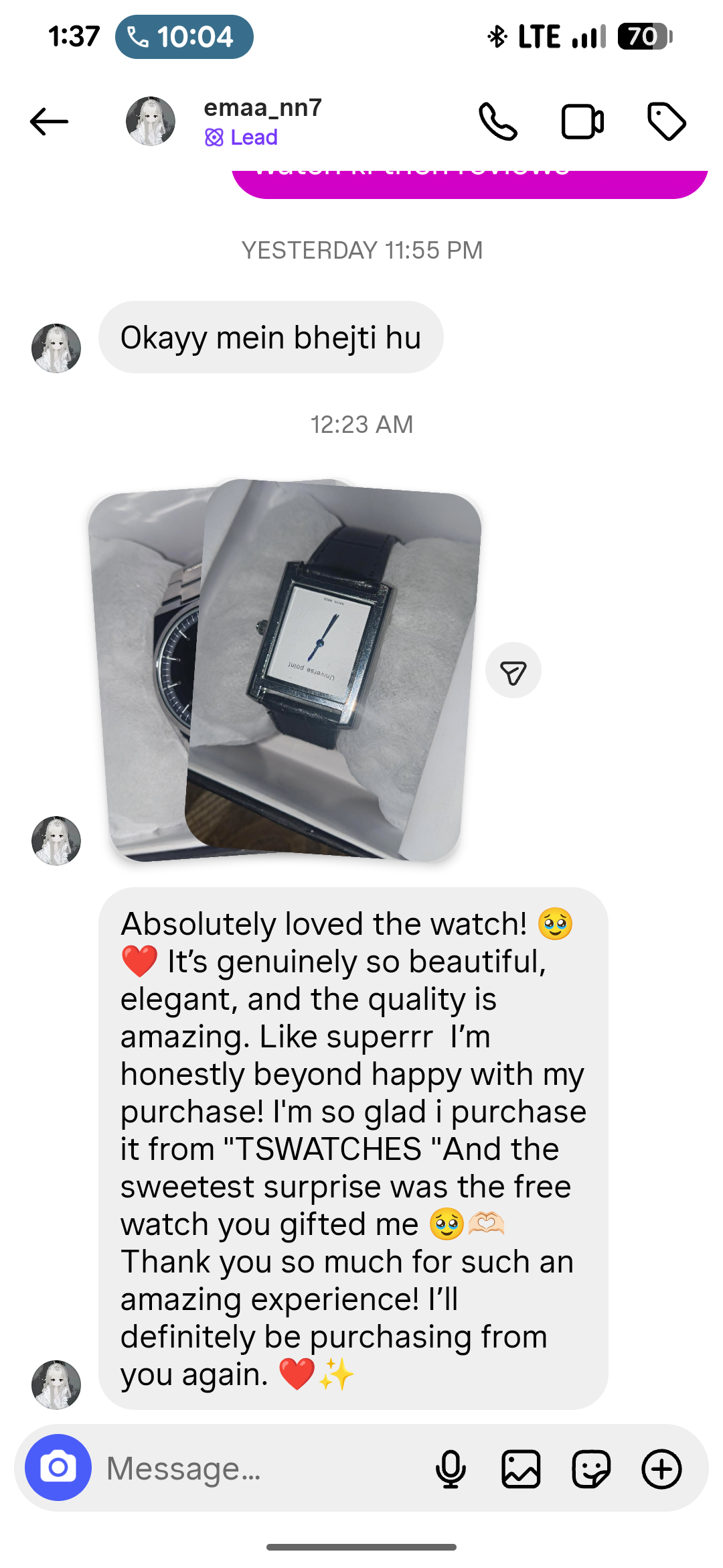 Customer Review